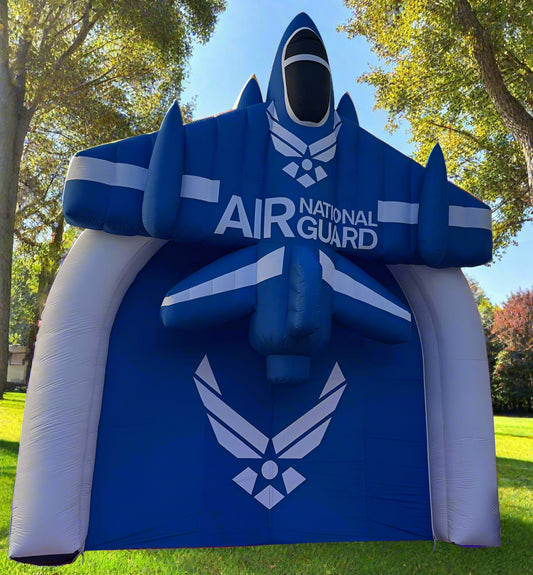 inflatable jet tunnel air national guard