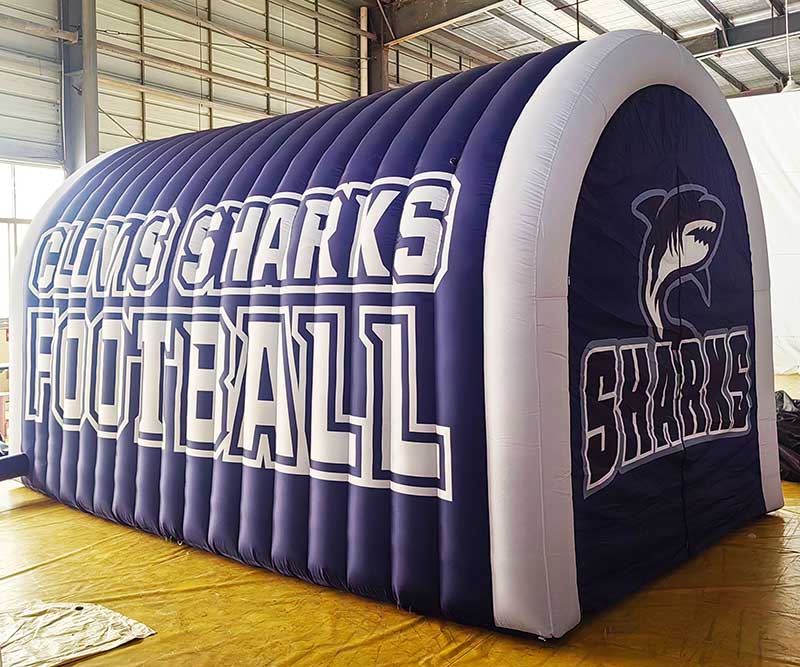 Inflatable Football Tunnel With Logo