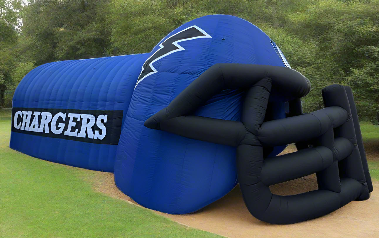 Inflatable Football Helmet Tunnel - On Sale