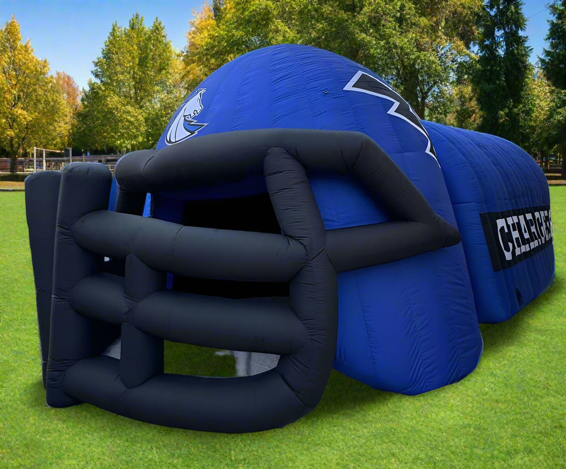 Inflatable Football Helmet Tunnel - On Sale