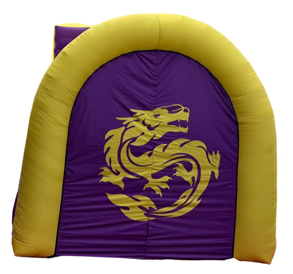 Inflatable Dragons Front Wall Tunnel Back