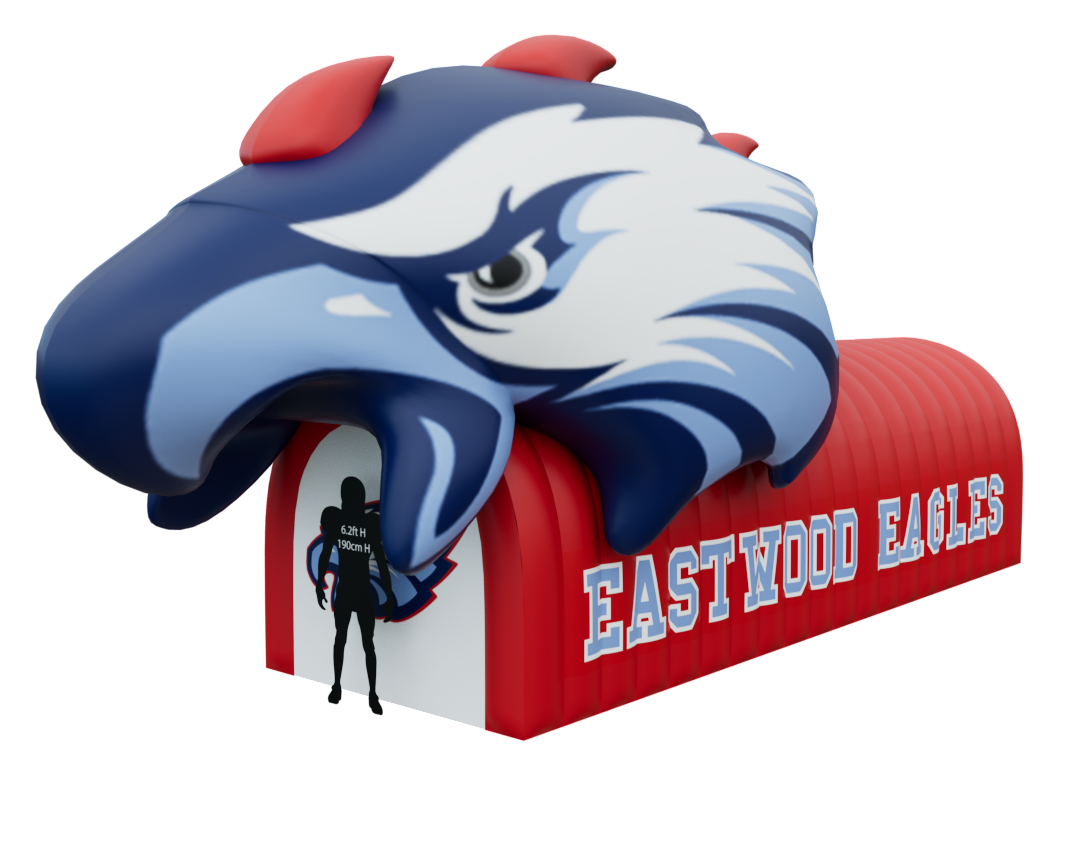 Inflatable Eagle Tunnel