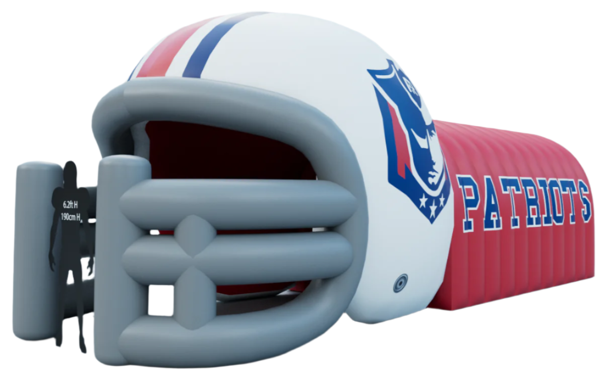 big inflatable football helmet Inflatable Football Helmet Tunnel Only Football Tunnel / Small