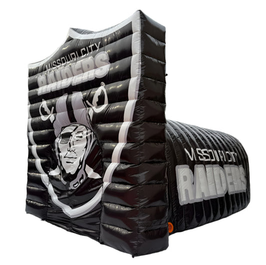 inflatable shield football tunnel