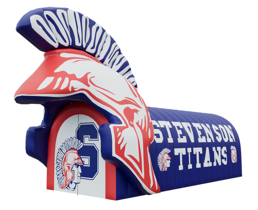 Inflatable Spartan Titans Tunnel