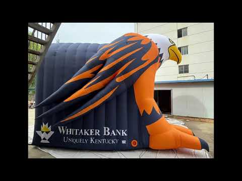 inflatable eagle tunnel video
