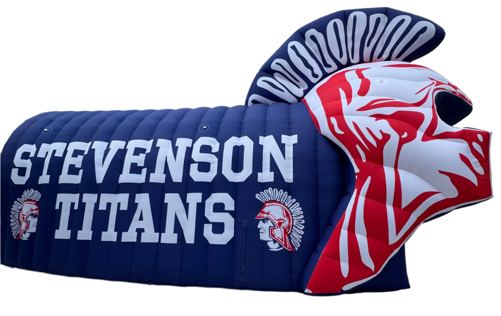 titans helmet tunnel side view