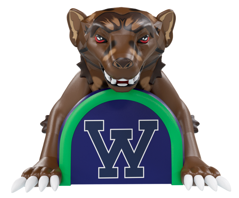 Inflatable Wolverine Mascot Tunnel – Inflatable Football Tunnels