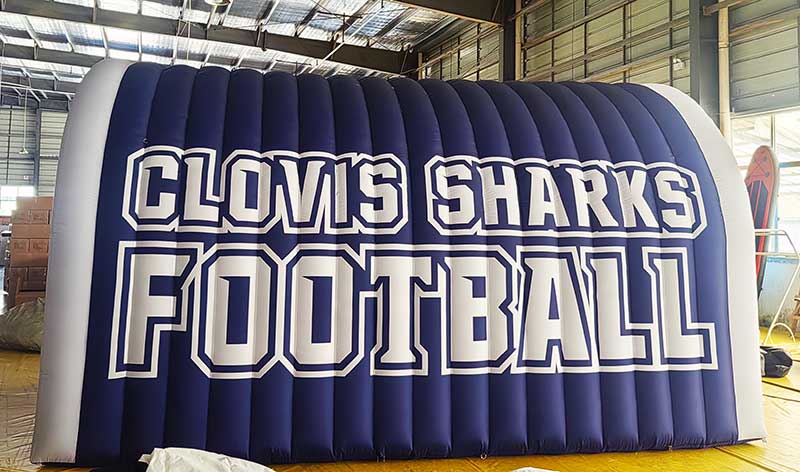 Inflatable Football Tunnel With Logo