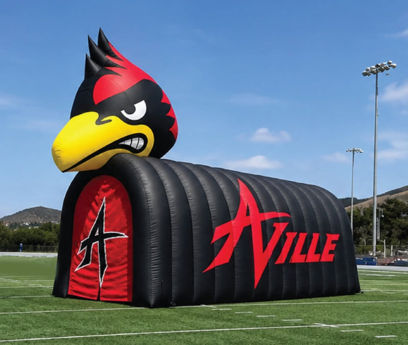 Cardinal Mascot Tunnel Side View