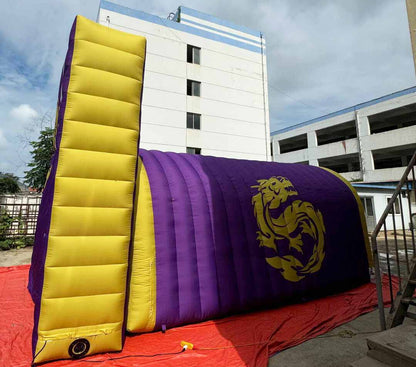 Inflatable Football Tunnel With Front Wall