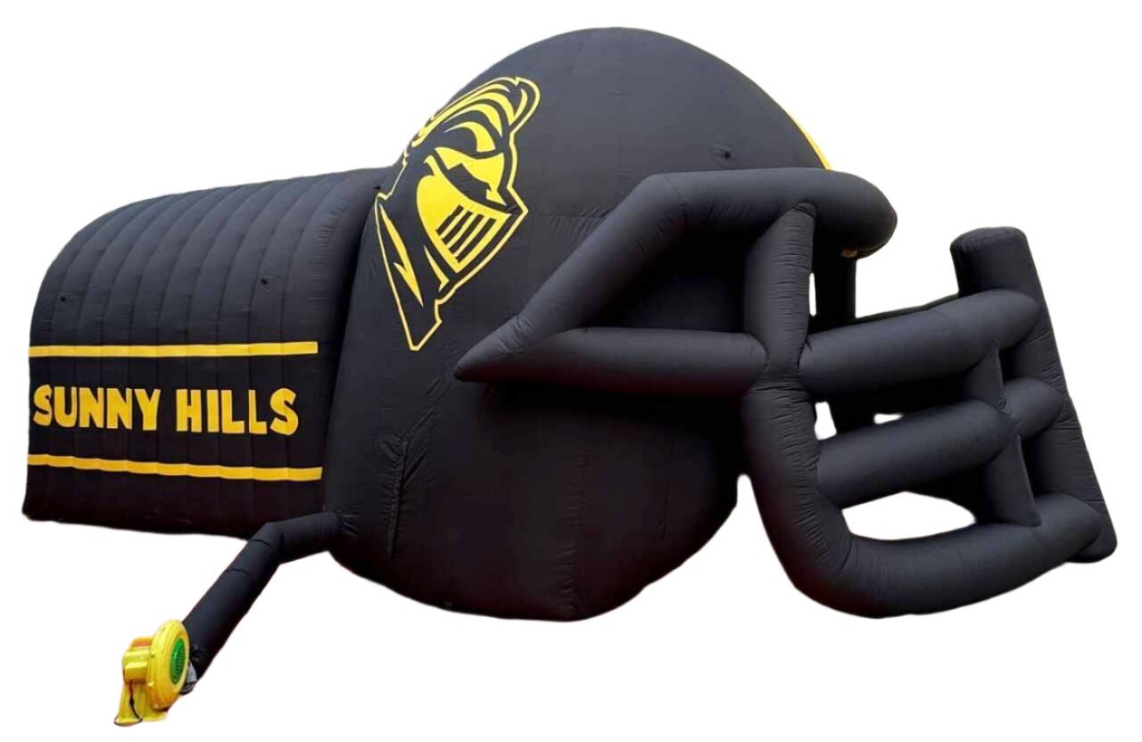 Inflatable Football Helmet Tunnel