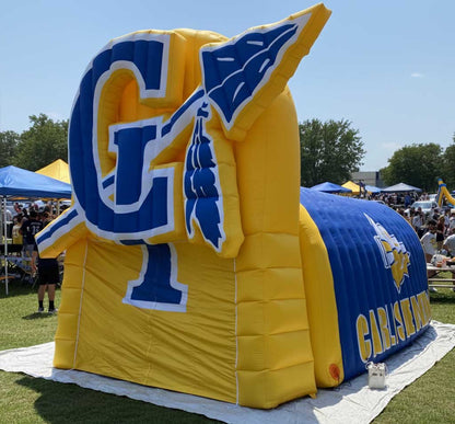 Inflatable Football Tunnel With Front Wall