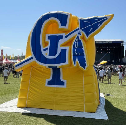 Inflatable Football Tunnel With Front Wall