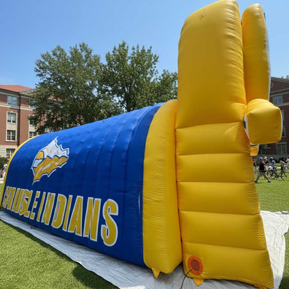Inflatable Football Tunnel With Front Wall