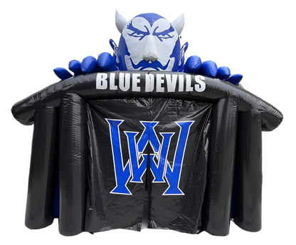 Blue Devils Mascot Tunnel