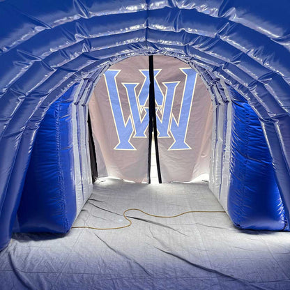 Blue Devils Mascot Tunnel