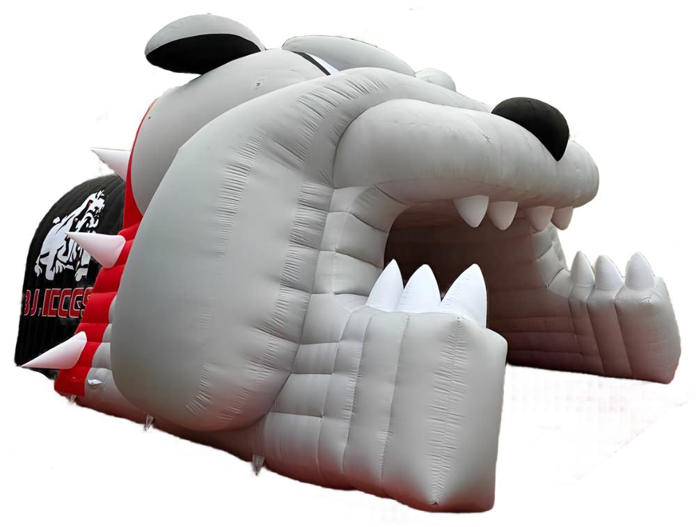 Inflatable Bulldog Tunnel