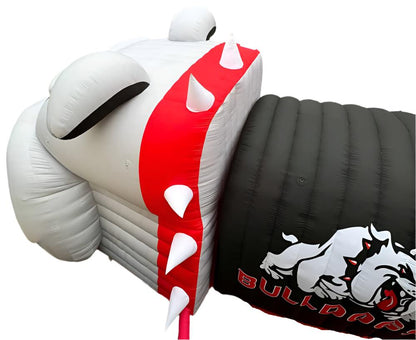 Inflatable Bulldog Tunnel