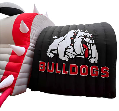 Inflatable Bulldog Tunnel