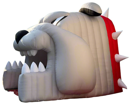 Inflatable Bulldog Tunnel Side