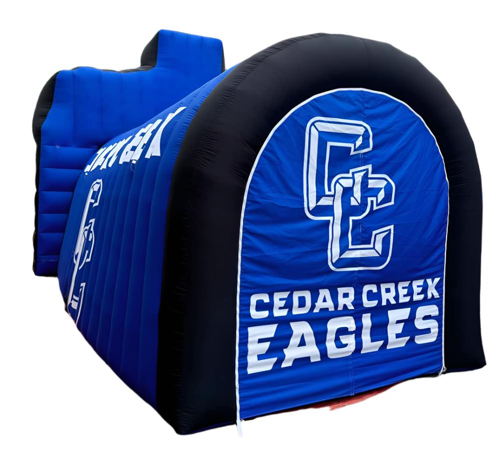 eagles inflatable football helmet Inflatable Eagles Mascot Front Wall Tunnel Small: 18ft L x 14ft W x 16ft H