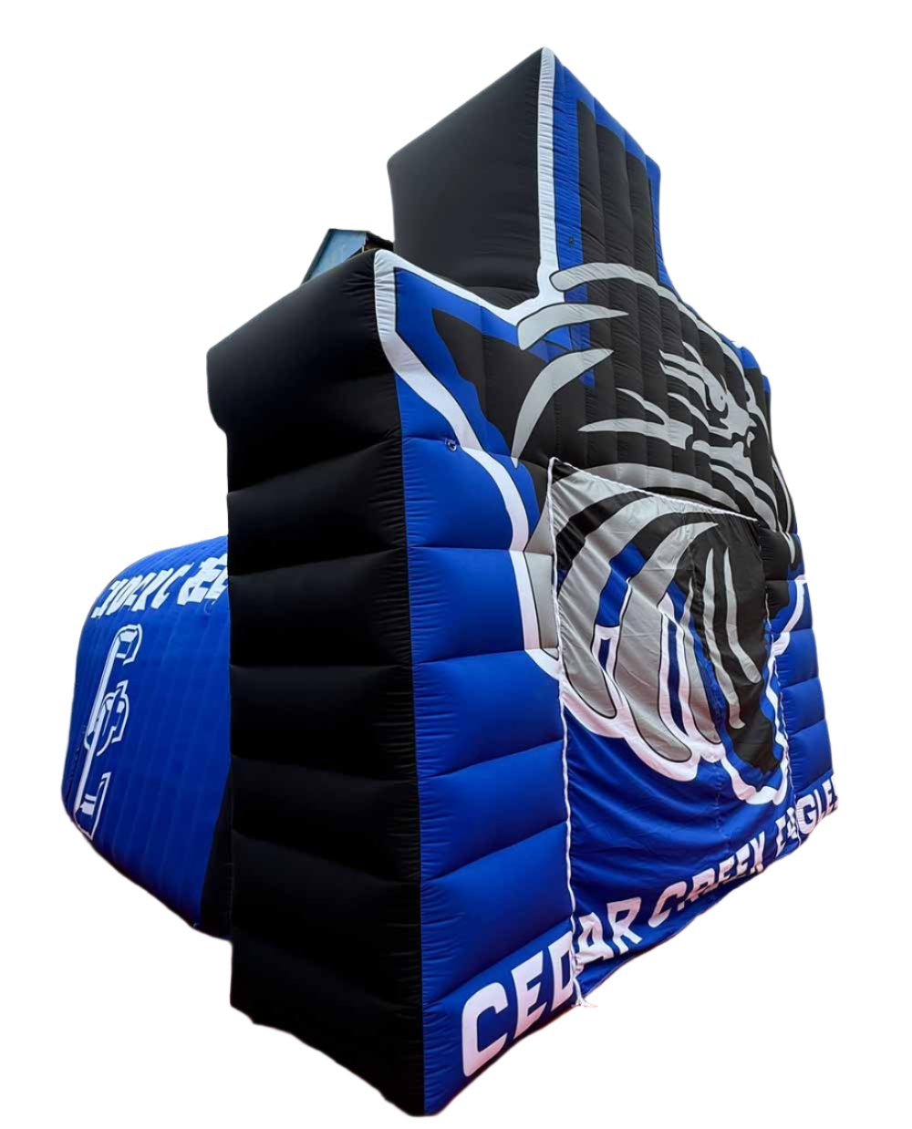 eagles inflatable football helmet Inflatable Eagles Mascot Front Wall Tunnel Small: 18ft L x 14ft W x 16ft H