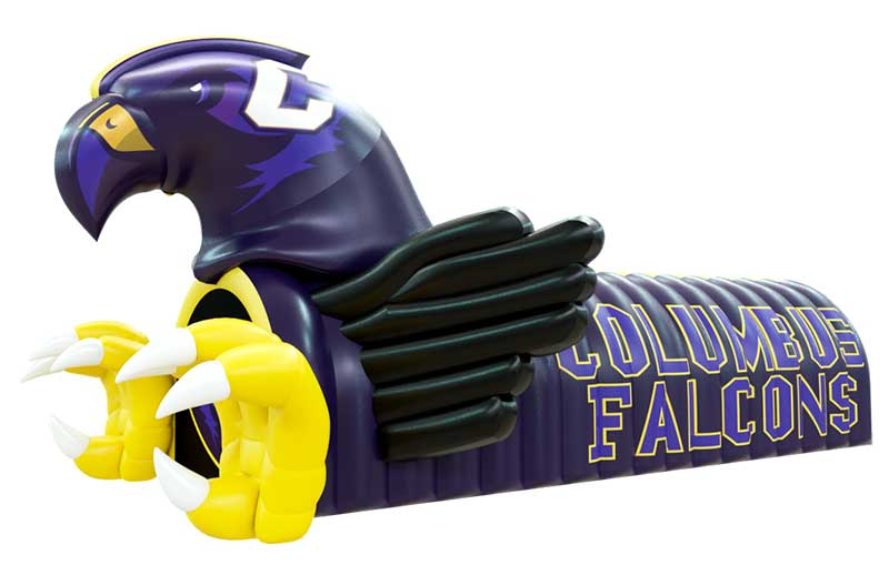 Inflatable Falcon Tunnel – Inflatable Football Tunnels