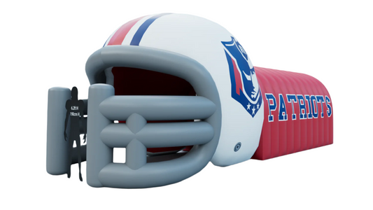 Inflatable Football Helmet Tunnel