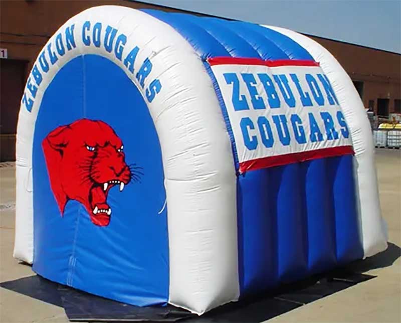 Small Inflatable Football Tunnel With Logo