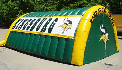 Inflatable Football Tunnel With Vikings Logo