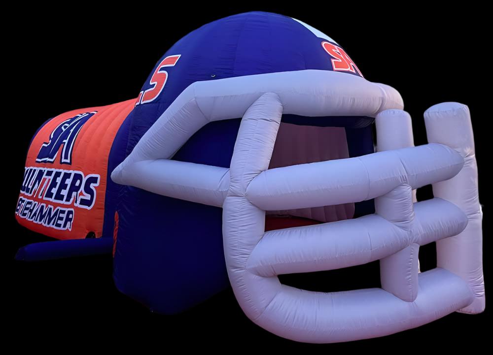 Inflatable Football Helmet Tunnel - On Sale