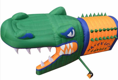 Inflatable Gator Mascot Tunnel Top