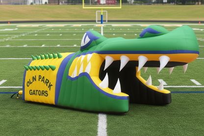 large inflatable gator tunnel