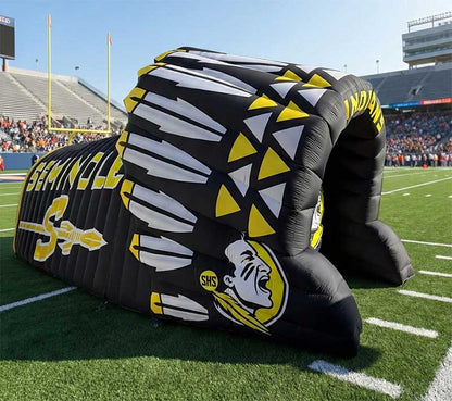 Inflatable Indian Headdress Tunnel