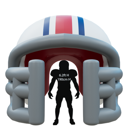 Inflatable Football Helmet Tunnel