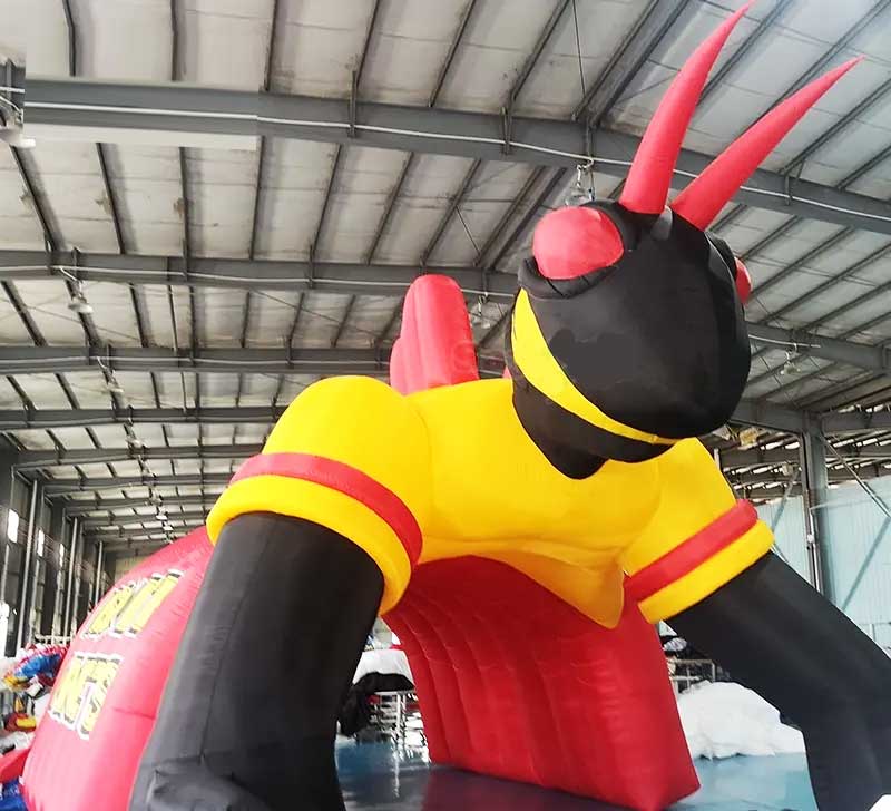 Inflatable Hornets Mascot Tunnel Front
