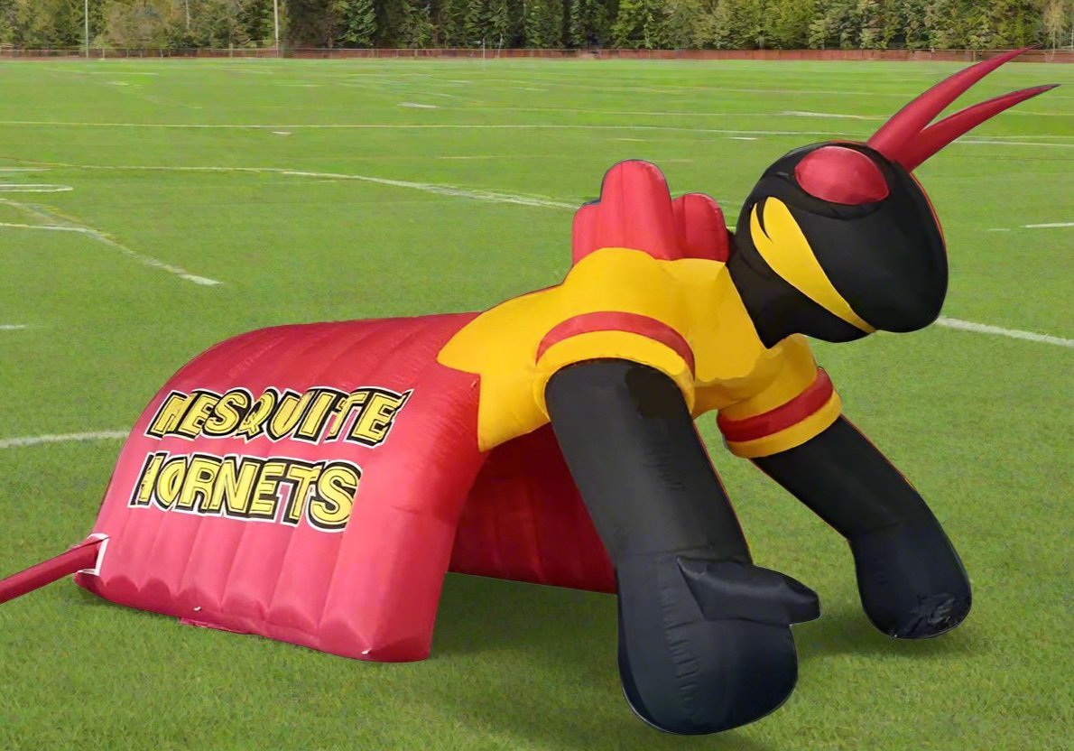 Inflatable Hornets Mascot Tunnel