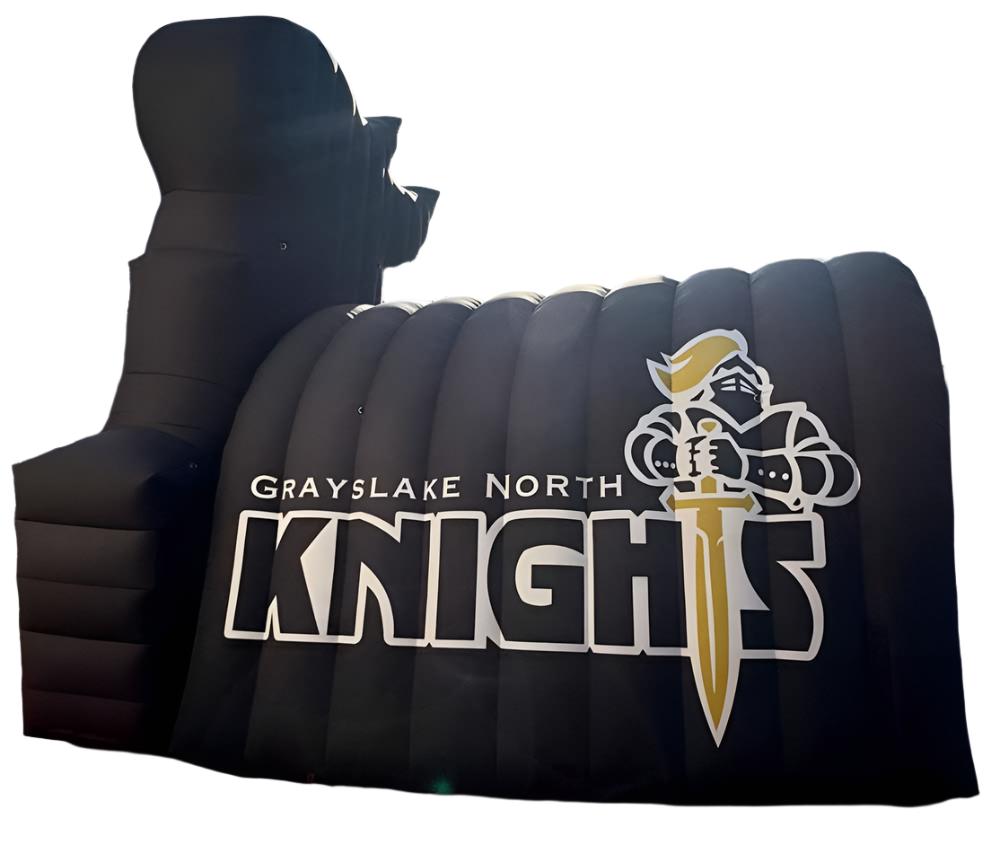 Large Inflatable Knights Tunnel