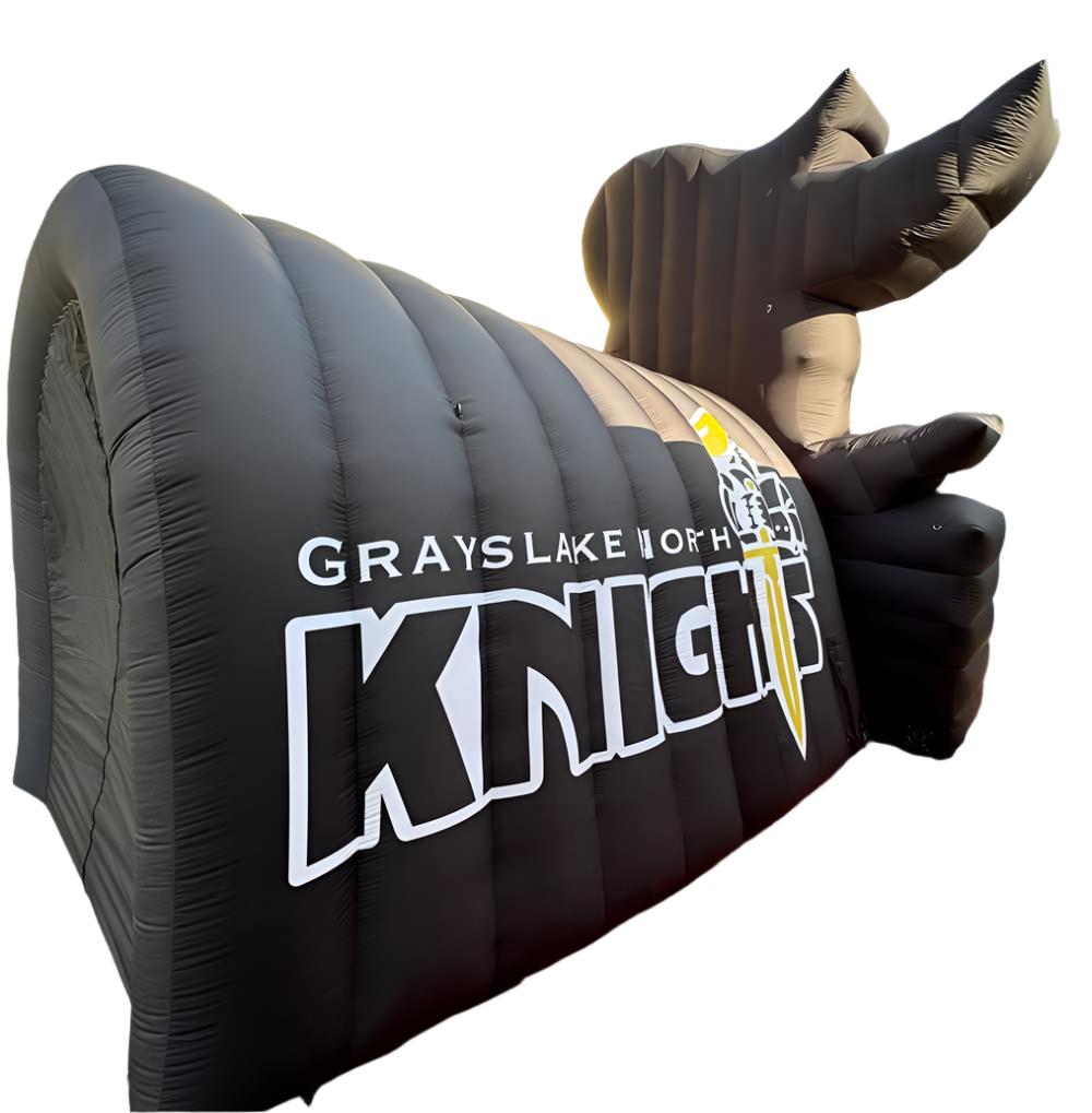 Large Inflatable Knights Tunnel