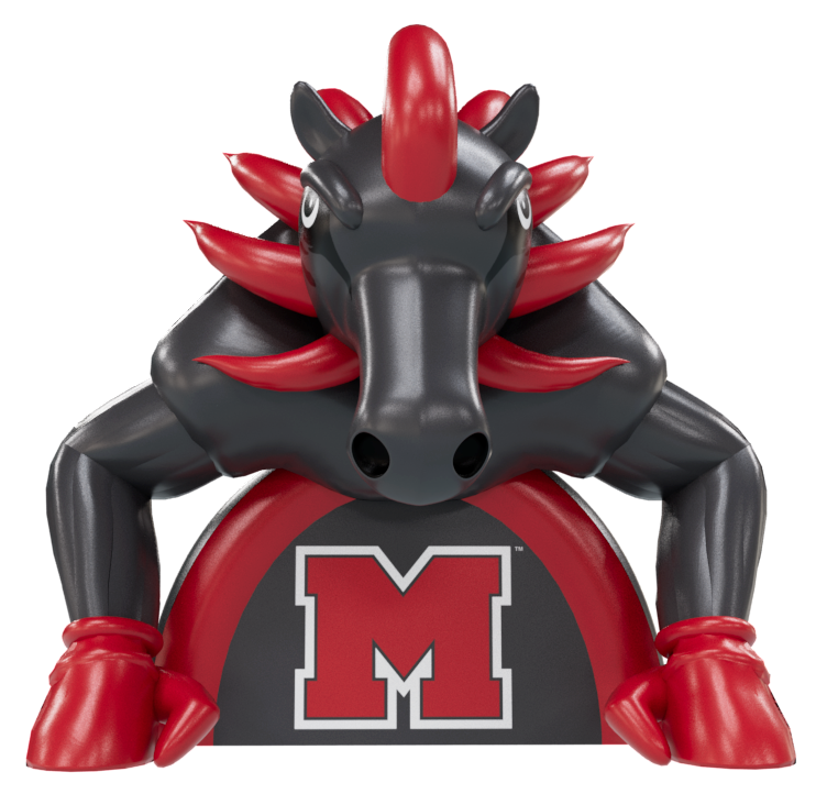 Inflatable Mustang Mascot Tunnel