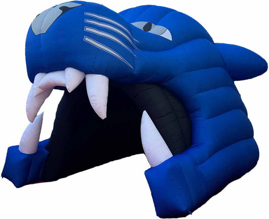 Inflatable Panther Head Tunnel