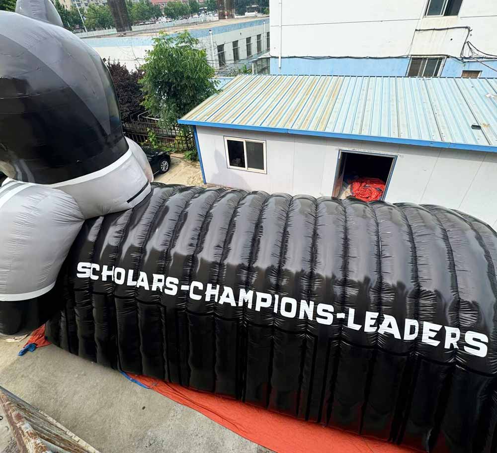 Inflatable Panther Mascot Tunnel – Inflatable Football Tunnels