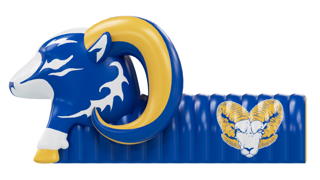 Los Angeles Rams Inflatable Inflatable Football Tunnels