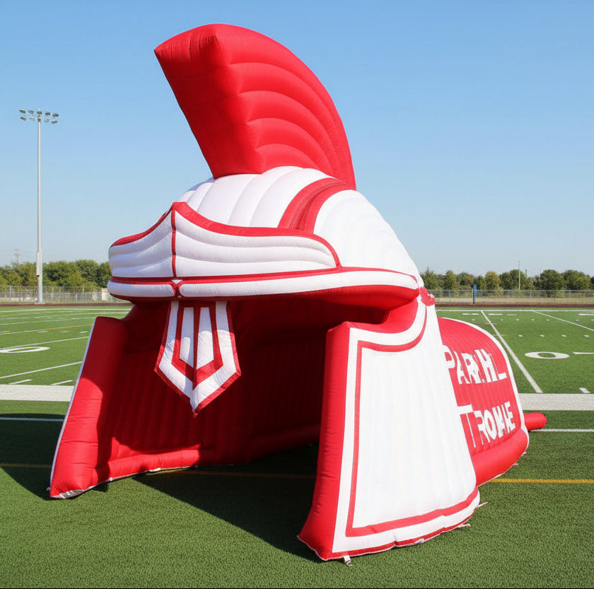 inflatable-warrior-helmet-tunnel-front-side