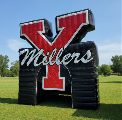 Large Inflatable Logo Tunnel