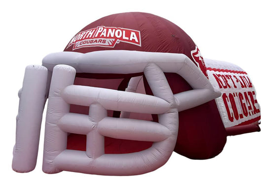 North Panola Cougars Inflatable Football Helmet Tunnel