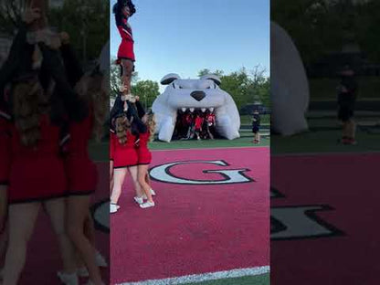 Inflatable Bulldog Tunnel Video