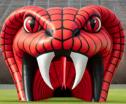 Inflatable Cobra Head Tunnel