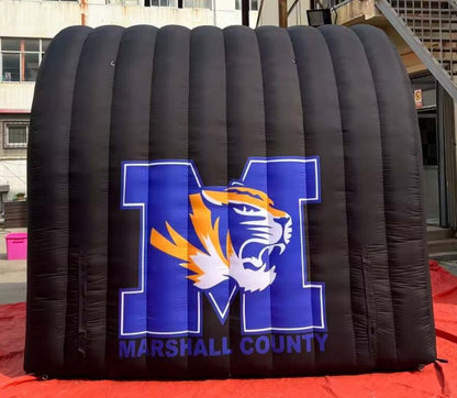 Inflatable Tiger Football Tunnel